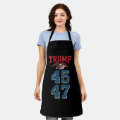 Patriottische Trump won 45 en 47 overwinningswinna Schort (Gedragen)