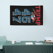 Patriottische Trump won 45 en 47 overwinningswinna Spandoek (Beurs)