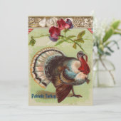 Patriottische Turkije Party Uitnodiging (Staand voorkant)