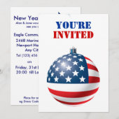 Patriottische uitnodiging (Voorkant / Achterkant)