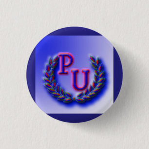 Patriottische Unie Partij Logo Ronde Button 3,2 Cm