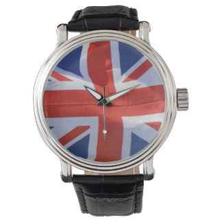Patriottische Union Jack, de vlag van Groot-Britta Horloge