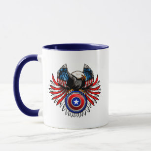 Patriottische USA Adelaar Mok
