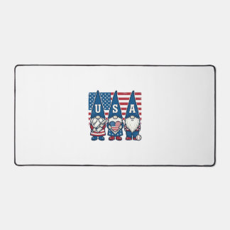 Patriottische USA-kabouter vlag vintage vector ont Bureaumat
