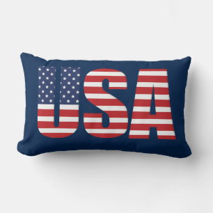 Patriottische USA kussen