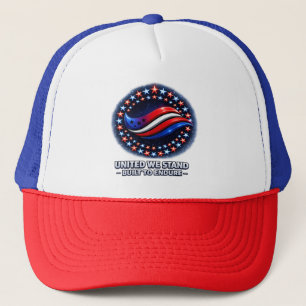 Patriottische USA pet – United We Stand Gebouwd om