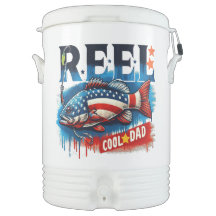 Patriottische vader Igloo Half Gallon Water Cooler