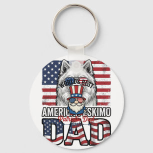 Patriottische vader kabouter vintage vector shirt  sleutelhanger