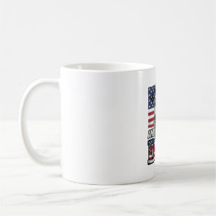Patriottische Vader Kabouter Vintage Vector T-shir Koffiemok