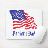 Patriottische vader muismat (Met muis)