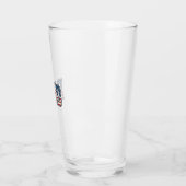 Patriottische Vader Vlag Lettering Vector Ontwerp_ Glas (Links)