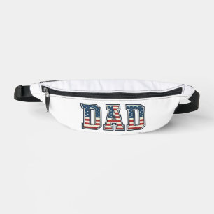 Patriottische Vader Vlag Lettering Vector Ontwerp_ Heuptasje