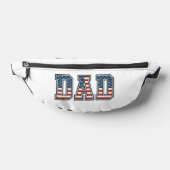 Patriottische Vader Vlag Lettering Vector Ontwerp_ Heuptasje (Liggend)