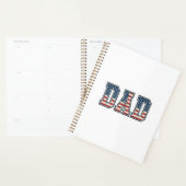 Patriottische Vader Vlag Lettering Vector Ontwerp_ Planner (Display)