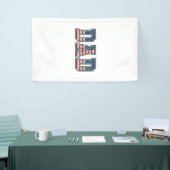 Patriottische Vader Vlag Lettering Vector Ontwerp_ Spandoek (Beurs)
