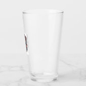Patriottische Vaderdag Vector Grafische T-shirt Glas (Links)