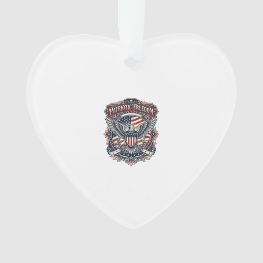 Patriottische Vaderdag Vector Grafische T-shirt Ornament (voorkant)