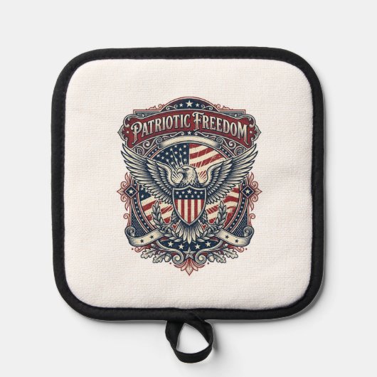 Patriottische Vaderdag Vector Grafische T-shirt Pannenlap (Voorkant)