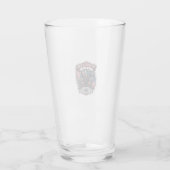 Patriottische Vampier Vrijheid Heer Horror Monster Glas (Achterkant)