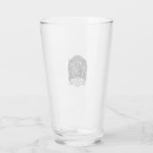 Patriottische Vampier Vrijheid Heer Horror Monster Glas (Achterkant)