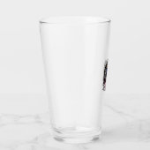 Patriottische Vampier Vrijheid Heer Horror Monster Glas (Rechts)