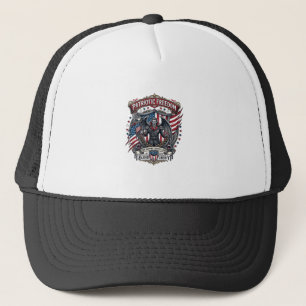 Patriottische Vampier Vrijheid Heer Horror Monster Trucker Pet