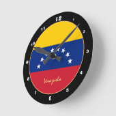Patriottische Venezolaanse vlag, Venezolaanse thui Ronde Klok (Hoek)
