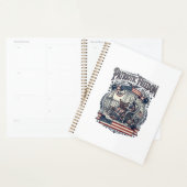Patriottische Veranda Boekenwurm Vector Grafische Planner (Display)