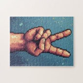 Patriottische Verborgen Afbeelding Mozaïek Activit Legpuzzel (Horizontaal)