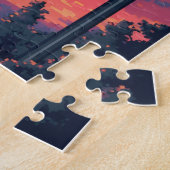 Patriottische Verborgen Beeld Mozaïek Activiteit S Legpuzzel (Zijkant)
