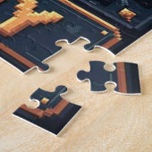 Patriottische Verborgen Beeld Mozaïek Activiteit S Legpuzzel (Zijkant)