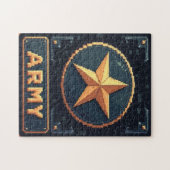 Patriottische Verborgen Beeld Mozaïek Activiteit S Legpuzzel (Horizontaal)