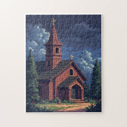 Patriottische Verborgen Beeld Mozaïek Activiteit S Legpuzzel (Verticaal)