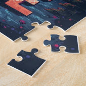 Patriottische Verborgen Beeld Mozaïek Activiteit S Legpuzzel (Zijkant)