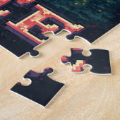 Patriottische Verborgen Beeld Mozaïek Activiteit S Legpuzzel (Zijkant)