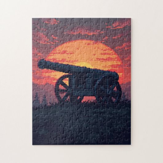 Patriottische Verborgen Beeld Mozaïek Activiteit S Legpuzzel (Verticaal)