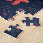 Patriottische Verborgen Beeld Mozaïek Activiteit S Legpuzzel (Zijkant)