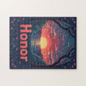 Patriottische Verborgen Beeld Mozaïek Activiteit S Legpuzzel (Horizontaal)