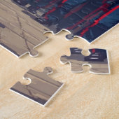 Patriottische Verborgen Beeld Mozaïek Activiteit S Legpuzzel (Zijkant)