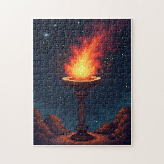 Patriottische Verborgen Beeld Mozaïek Activiteit S Legpuzzel (Verticaal)