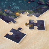 Patriottische Verborgen Beeld Mozaïek Activiteit S Legpuzzel (Zijkant)