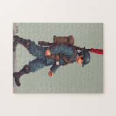 Patriottische Verborgen Beeld Mozaïek Activiteit S Legpuzzel (Horizontaal)