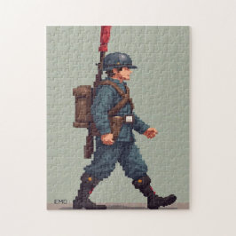 Patriottische Verborgen Beeld Mozaïek Activiteit S Legpuzzel