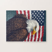 Patriottische Verborgen Beeld Mozaïek Activiteit S Legpuzzel (Horizontaal)