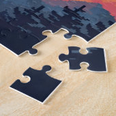 Patriottische Verborgen Beeld Mozaïek Activiteiten Legpuzzel (Zijkant)