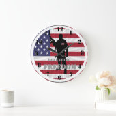 Patriottische verdediging van de Amerikaanse vlag  Grote Klok (Huis)