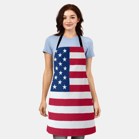 Patriottische Verenigde Staten Amerikaanse vlag St Schort (Gedragen)