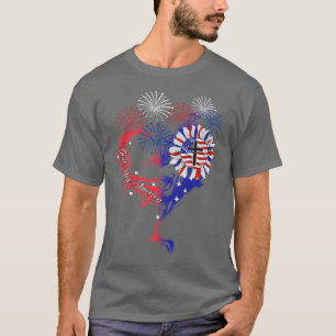 Patriottische Verenigde Staten God zegene Amerika T-shirt