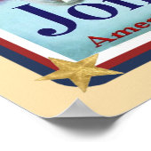 Patriottische Verenigde Staten - Rode Kruis Poster (Hoek)