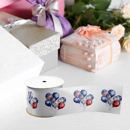 Patriottische Verenigde Staten rood wit blauwe vla Satijnen Lint